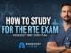 How to study for the RTE exam — a 2027 NBRC study plan